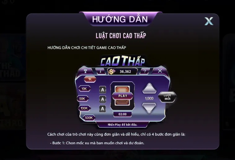 Chinh Phục Minigame Cao Thấp Tại 789Club Cực Đỉnh