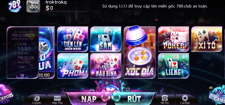Khám Phá Đấu Trường Game Bài 789Club Đẳng Cấp Thượng Lưu 2026