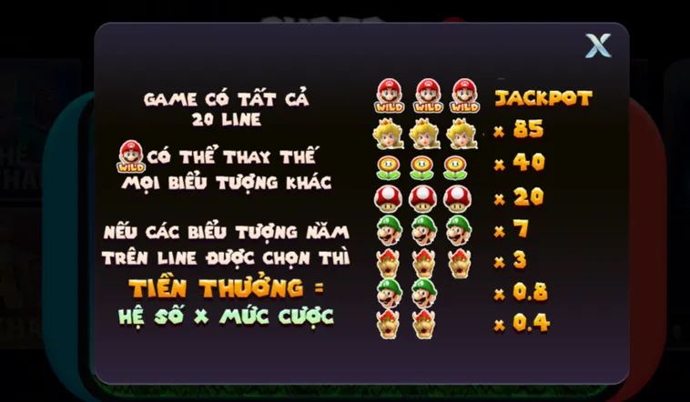 Chinh Phục Thế Giới Nấm Cùng Minigame Super Mario Tại 789Club