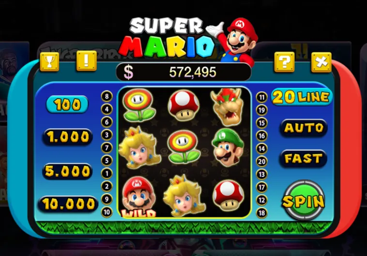 Chinh Phục Thế Giới Nấm Cùng Minigame Super Mario Tại 789Club