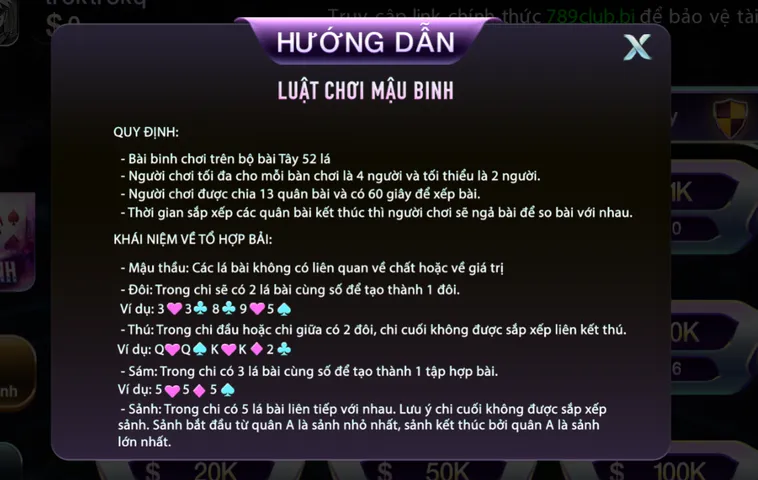 Cách Chơi Mậu Binh Tại 789Club Hiệu Quả Nhất Để Ăn Tiền Đối Thủ