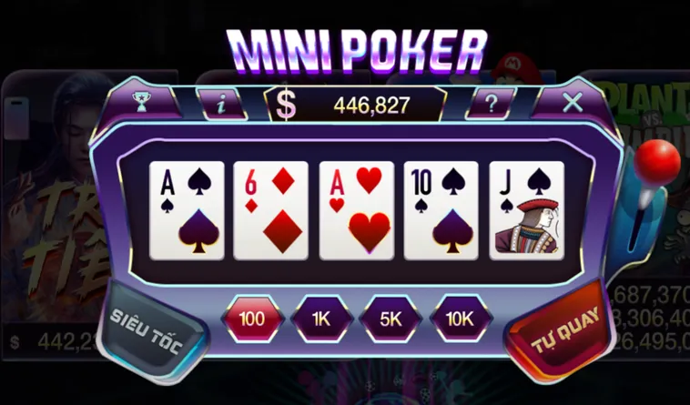 Chinh Phục Jackpot Đỉnh Cao Cùng Mini Poker Tại 789Club