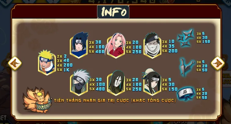 Cách Chơi Nổ Hũ Naruto Slost Tại 789Club Để Luôn Làm Chủ Mọi Vòng Quay