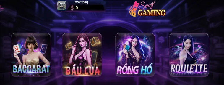 Trải Nghiệm Đẳng Cấp Cùng Sexy Gaming Live Tại 789Club