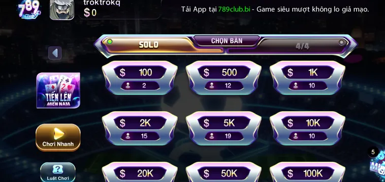 Bí Quyết Cách Chơi Tiến Lên Miền Nam Tại 789Club Luôn Thắng Cho Mọi Game Thủ